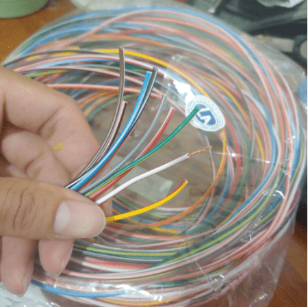 Alternative view of dây điện nhiều màu 0.5mm ( 10 màu 1 mét )
