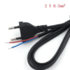 dây nguồn phích cắm điện hàn dây sẵn lõi 0.5mm dài 1.8m