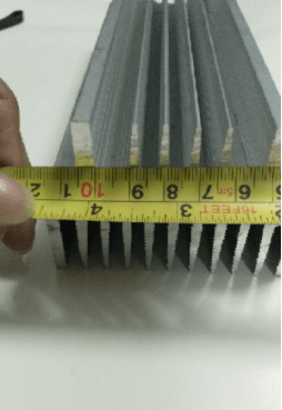 nhôm tản nhiệt 2 U nhôm 20cm nhôm 22cm loại dày - Ảnh 3