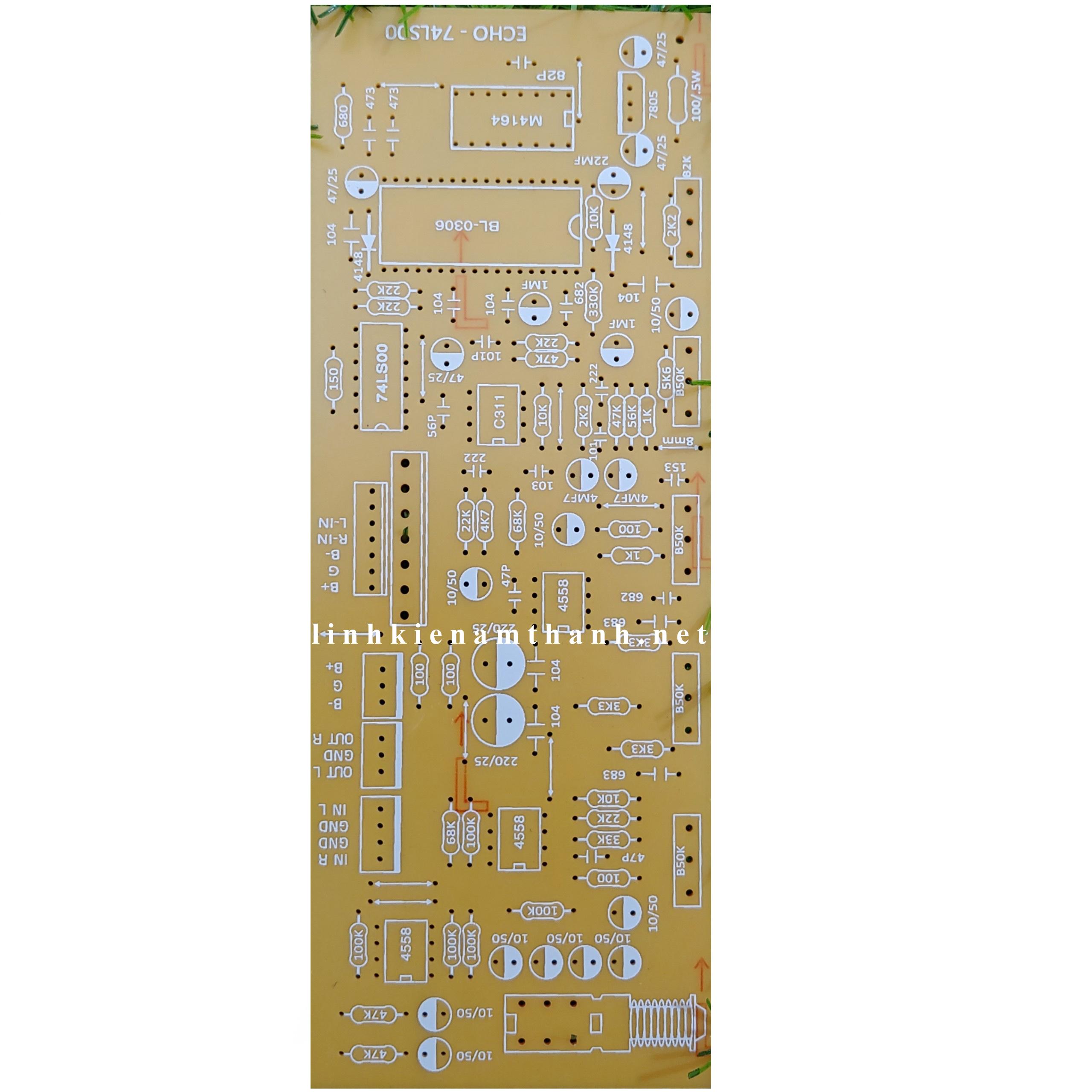Mạch in pcb music master echo micro - Ảnh 2