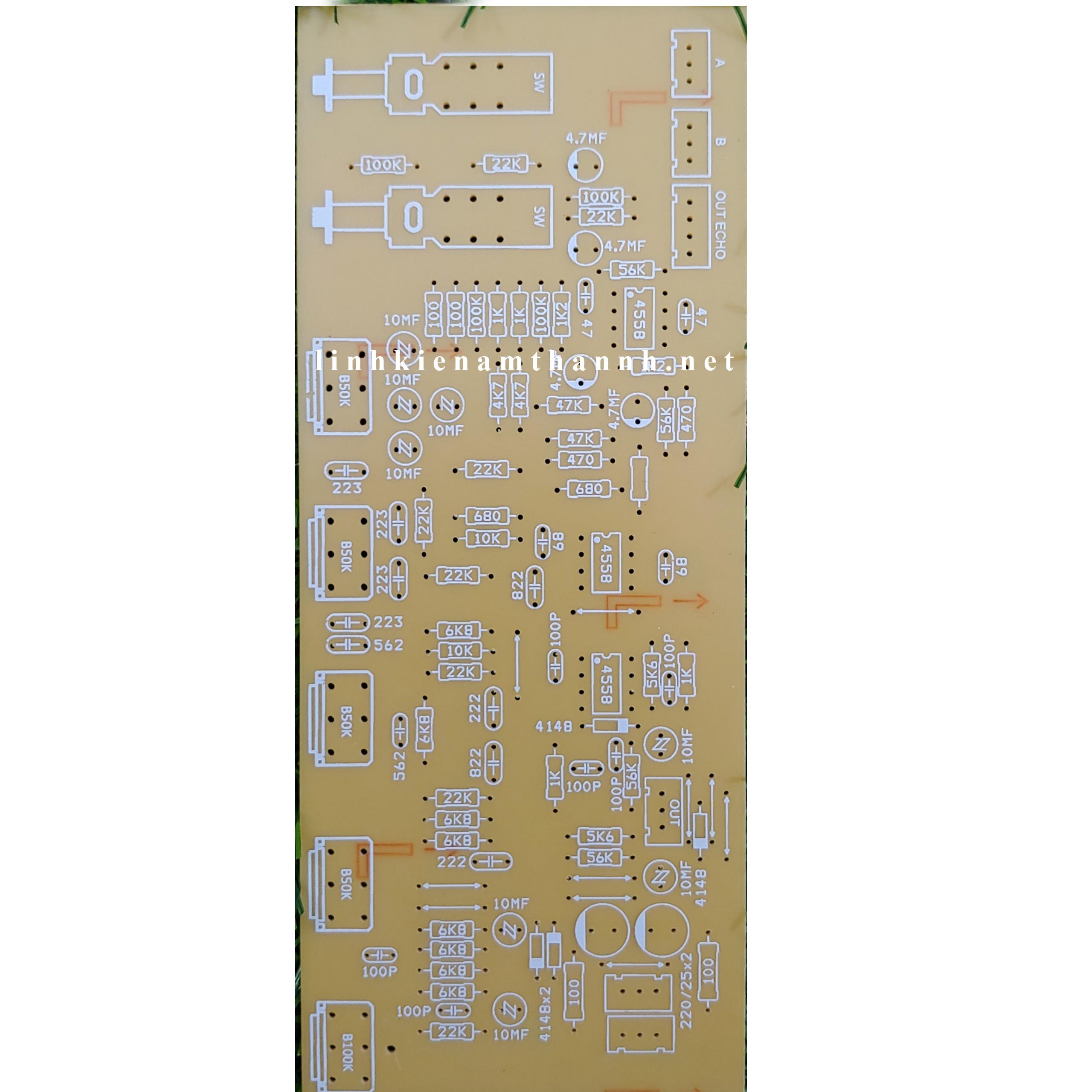 Mạch in pcb music master echo micro - Ảnh 3