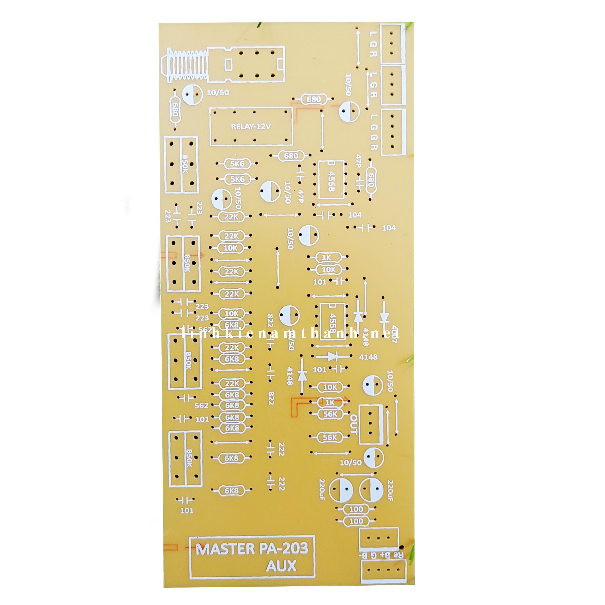 Mạch in pcb music master echo micro - Ảnh 4