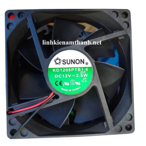 Quạt Tản Nhiệt Suno 8cm 12v đài loan