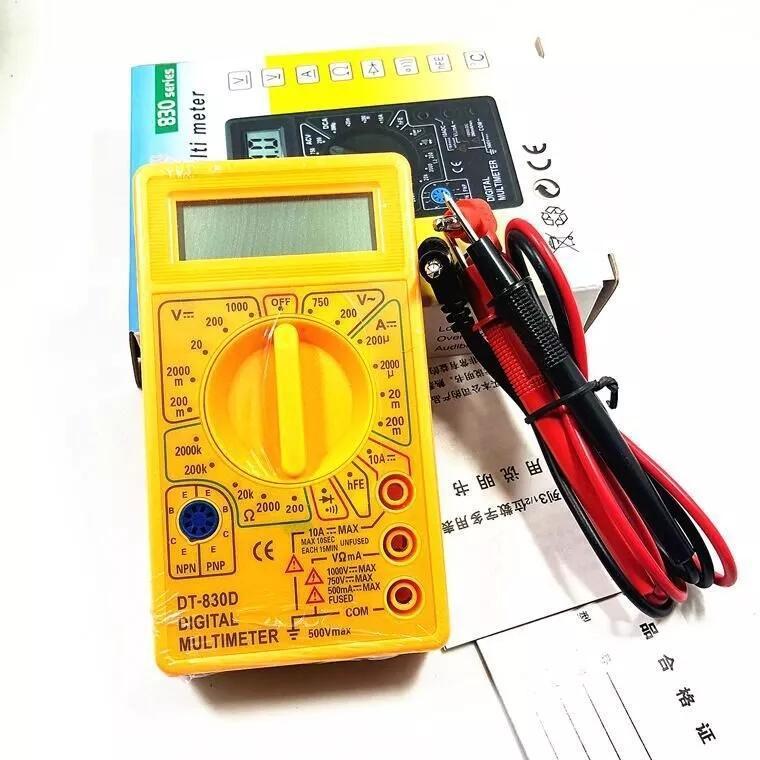 đồng hồ vạn năng DT830D - Ảnh 2