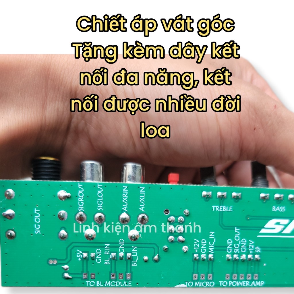 MẠCH MUSIC LOA KÉO BOSTON, MẠCH PRE LOA KÉO 4 VOLUME - Ảnh 5