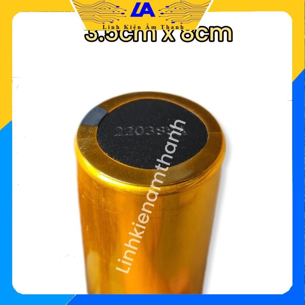 Tụ 63v 10000uF Tụ 80v 10000uF Tụ Lọc Nguồn Ampli Màu Vàng S35 - Ảnh 3