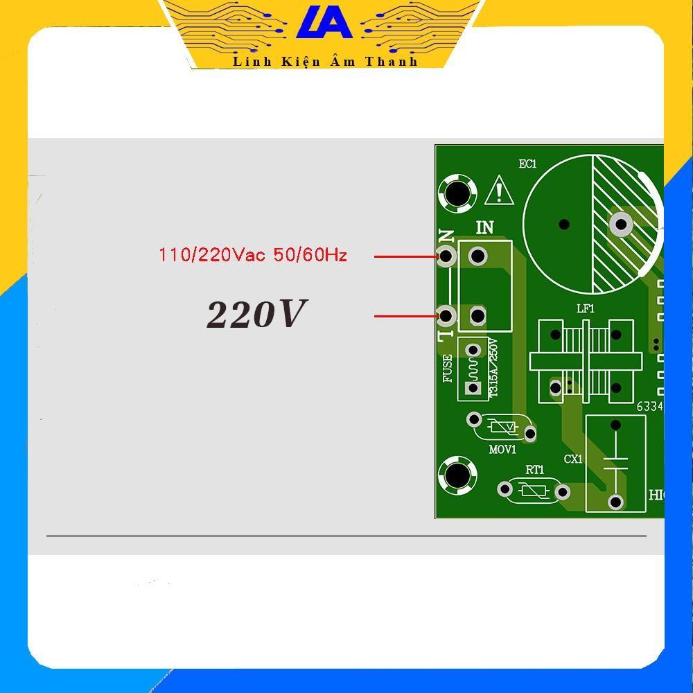 Mạch Nguồn Xung 220V Xuống +-12v và 5v Cho Vang Số, Vang Cơ, Lọc Tiếng 3A - Ảnh 6