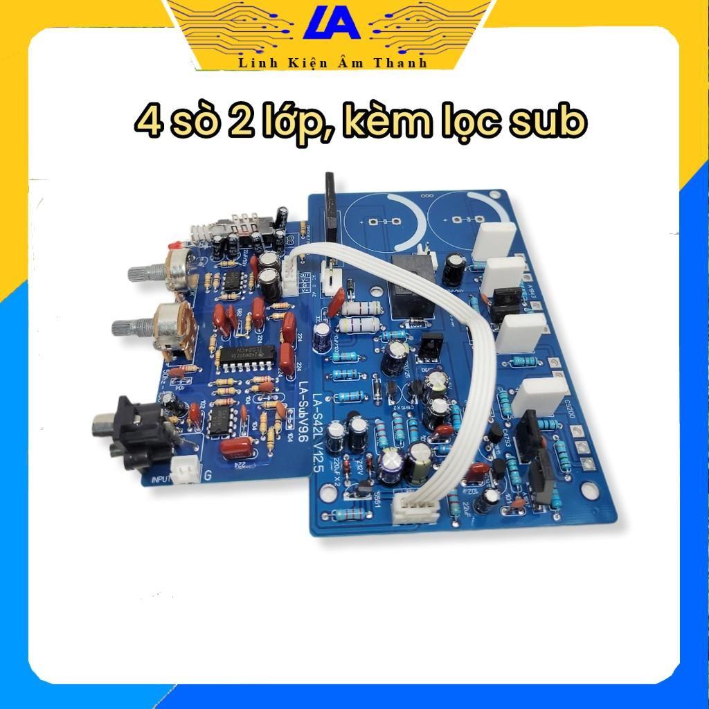 MẠCH CÔNG SUẤT SUB 4 SÒ MẠCH 2 LỚP CHUYÊN SUB 2 TẤC, 3 TẤC
